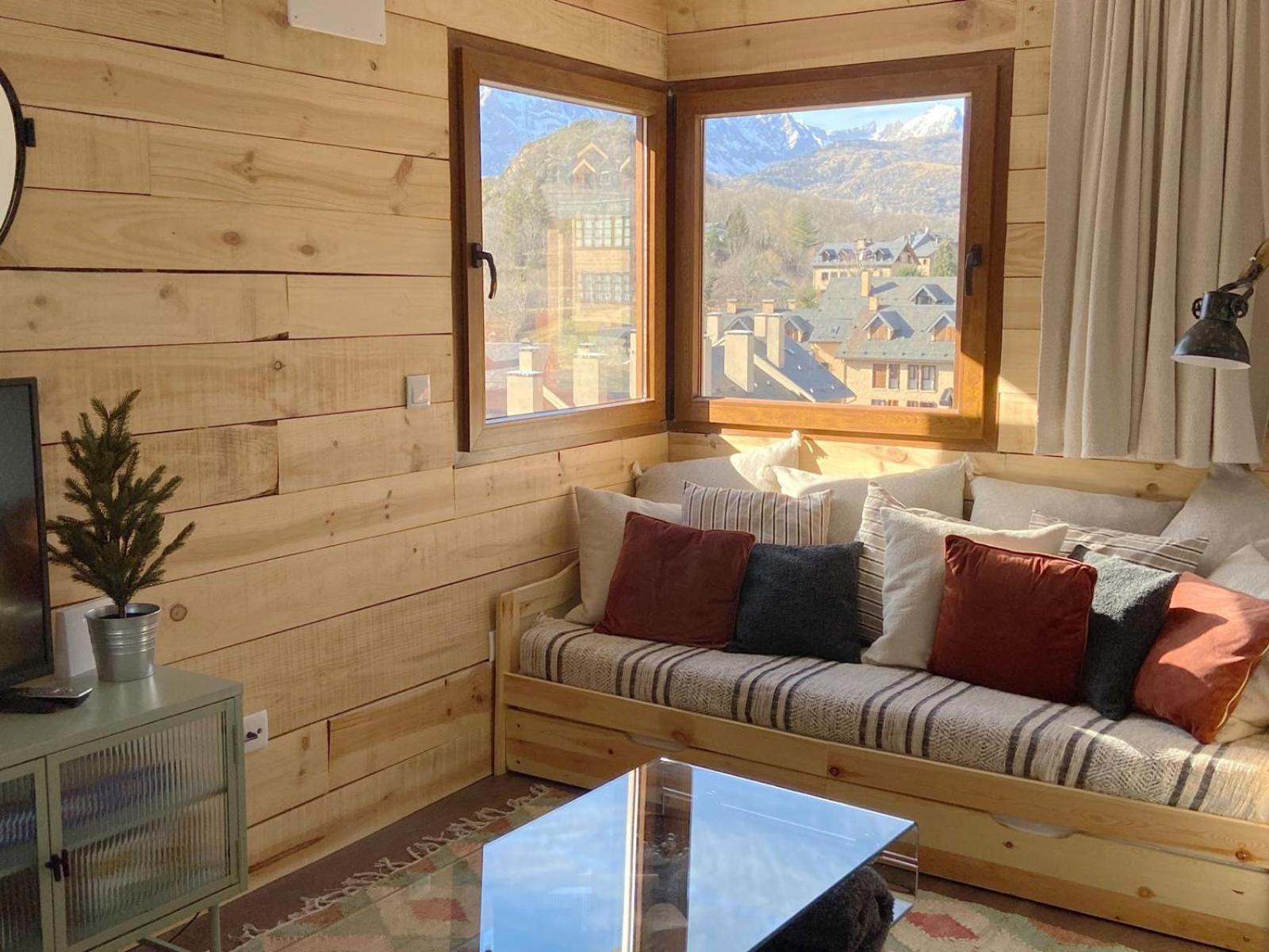 Ferienwohnung Vistas - A Pie De Pistas Y Wifi Panticosa Exterior foto